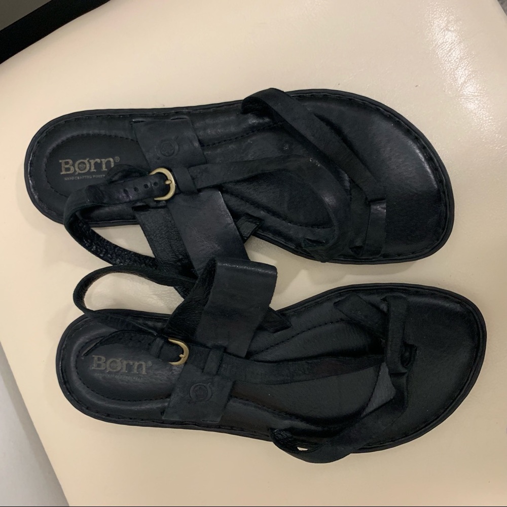 Black Born sandals